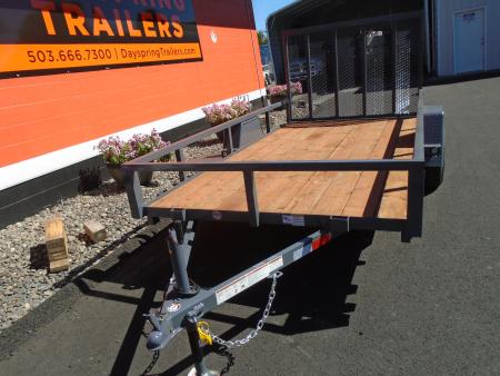 New 2027 Versatile Trailers 6X12 RAMP GATE Flatbed Trailer