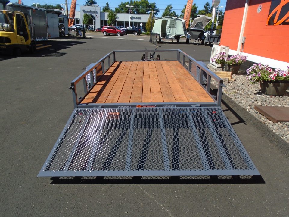 New 2027 Versatile Trailers 7X14 RAMP GATE Flatbed Trailer