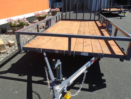 New 2027 Versatile Trailers 7X14 RAMP GATE Flatbed Trailer