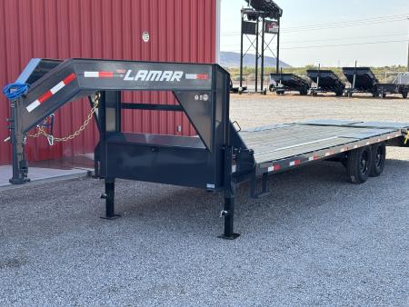Used 2027 Lamar Trailers 102  X 25' FS - 14K DECK-OVER Flatbed Trailer