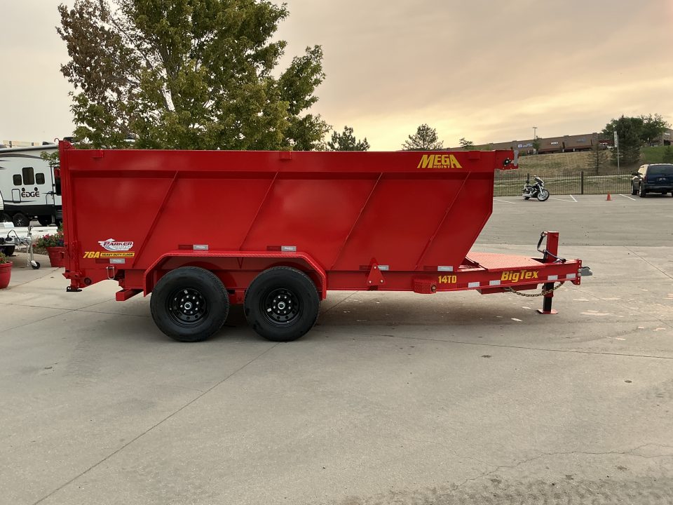 New 2027 Big Tex 14TD-7x14C4A-BK Dump Trailer