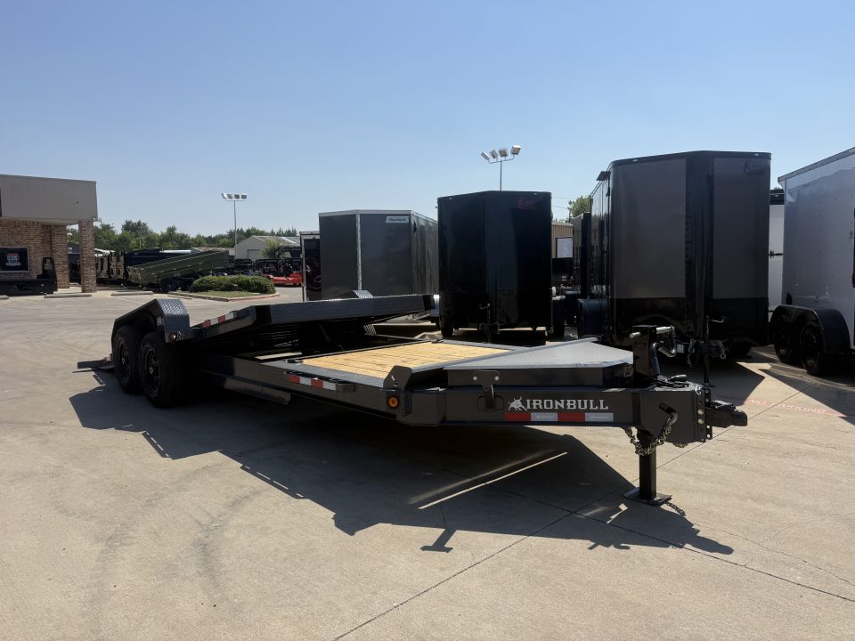 New 2027 Iron Bull TWB 83X22 Equipment Trailer