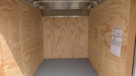 New 2026 Car Mate 4x6 Custom Cargo Trailer w/ Single Rear Door