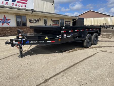 New 2027 Load Trail 83x14 Tandem Axle 14k w/18" Sides Dump Trailer