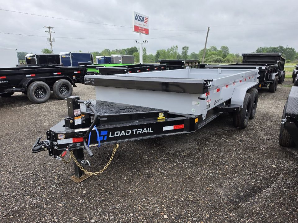 New 2026 Load Trail 83x14 Tandem Axle 14k w/18" Sides Dump Trailer