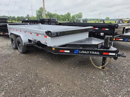 New 2026 Load Trail 83x14 Tandem Axle 14k w/18" Sides Dump Trailer