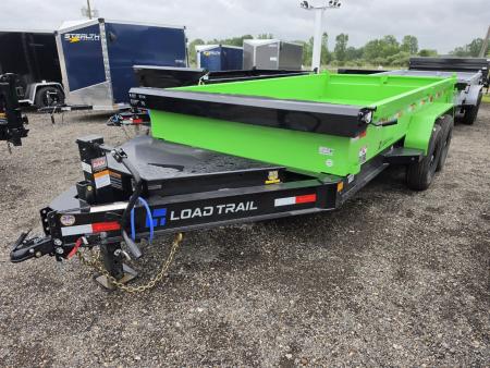 New 2026 Load Trail 83x14 Tandem Axle 14k w/18  Sides Dump Trailer