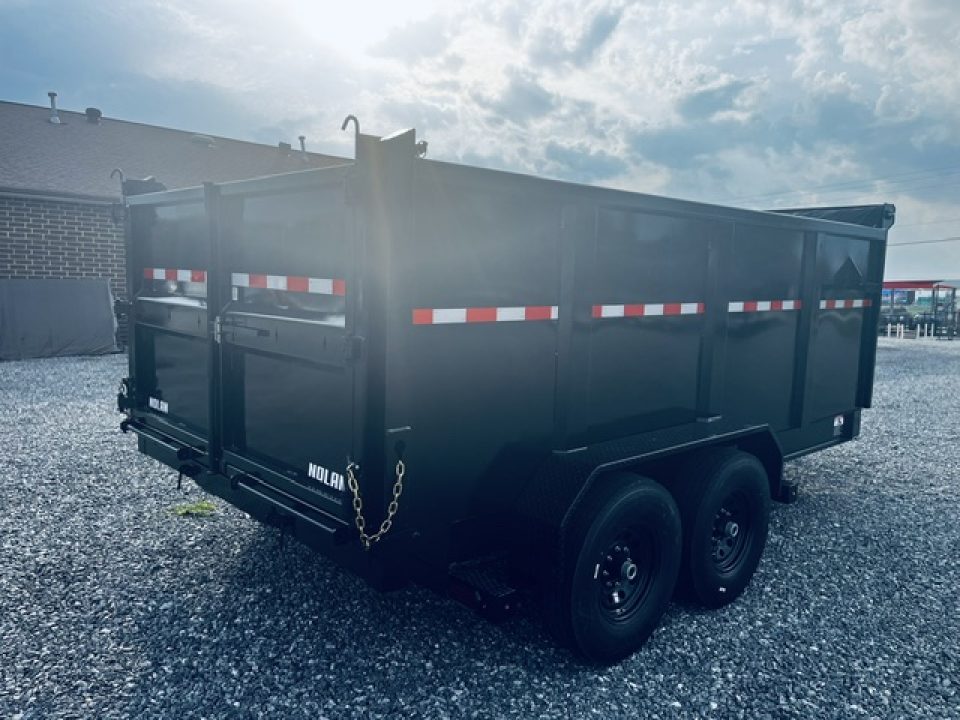 New 2026 Nolan 7X14 15K Dump Trailer w/4ft Walls