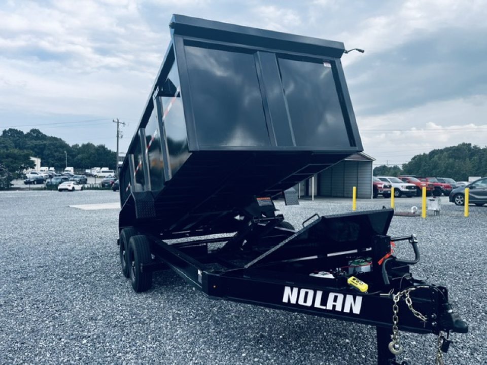 New 2026 Nolan 7X14 15K Dump Trailer w/4ft Walls