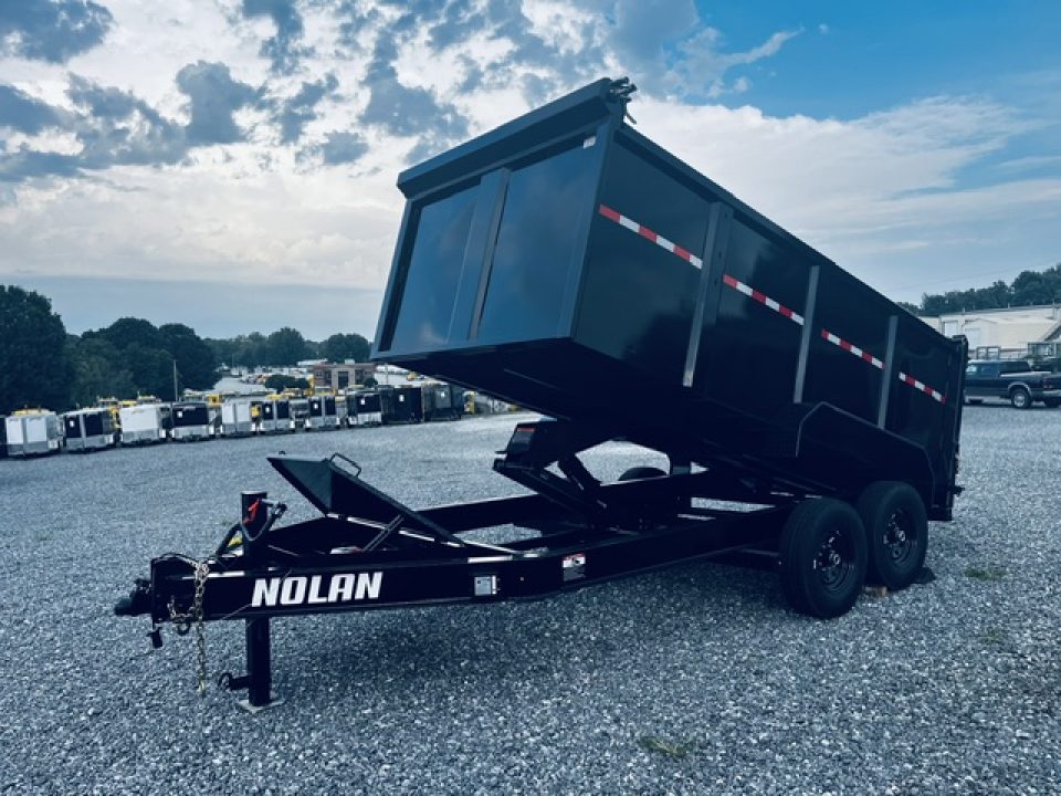 New 2026 Nolan 7X14 15K Dump Trailer w/4ft Walls