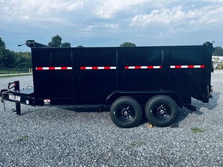 New 2026 Nolan 7X14 15K Dump Trailer w/4ft Walls