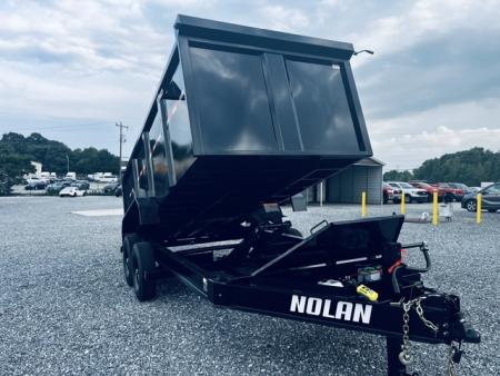 New 2026 Nolan 7X14 15K Dump Trailer w/4ft Walls