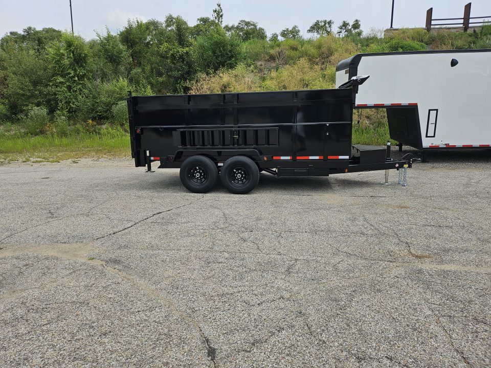 New 2027 Quality Steel and Aluminum Quality Steel CJ Limited 83X14 14k GVWR Dump Trailer #277177 Dump Trailer