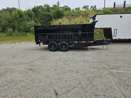 New 2027 Quality Steel and Aluminum Quality Steel CJ Limited 83X14 14k GVWR Dump Trailer #277177 Dump Trailer