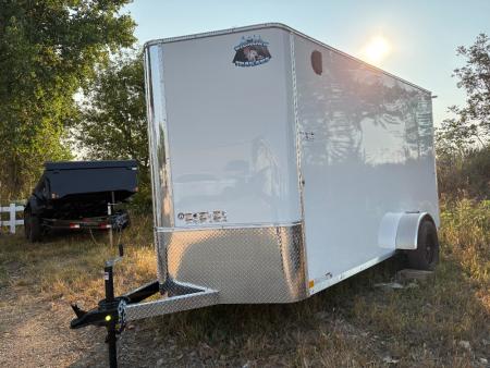 New 2027 Big Horn Trailer 6'x12' Cargo / Enclosed Trailer