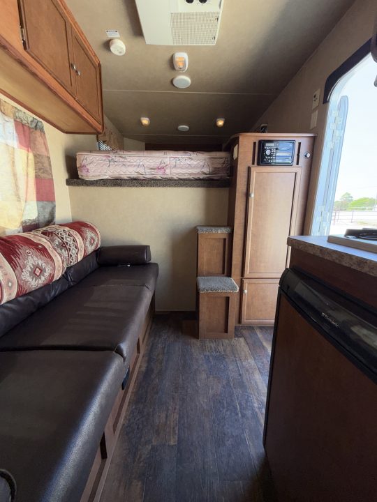Used 2012 Bison 3 Horse Gooseneck 9' Living Quarters Horse Trailer