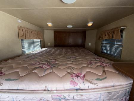 Used 2012 Bison 3 Horse Gooseneck 9' Living Quarters Horse Trailer