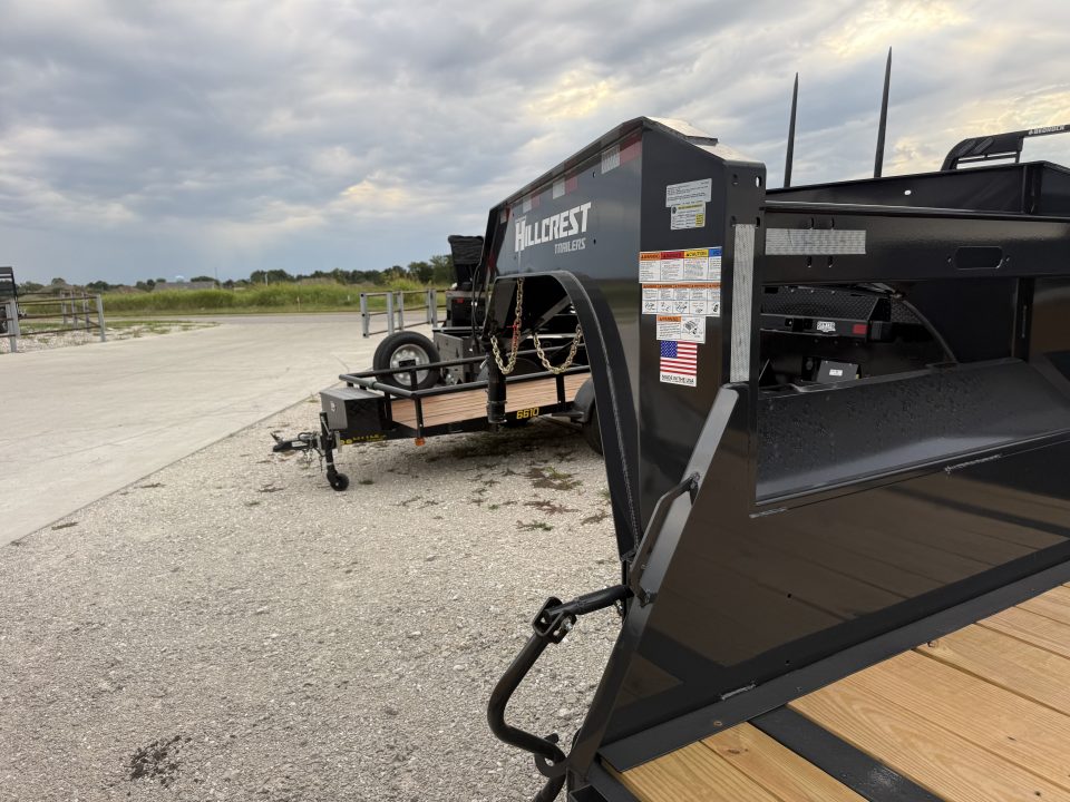 New 2027 Hillcrest Trailers 176205SGMR Flatbed Trailer