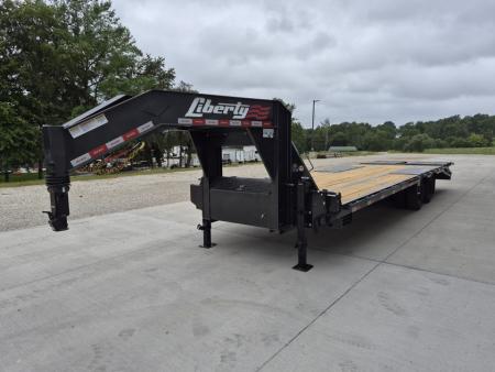 New Liberty 30' Gooseneck, 25900 GVWR, upgraded 14 ply tires