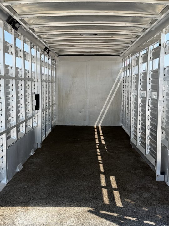 Used 2019 Exiss 24' Gooseneck Stock Combo Trailer