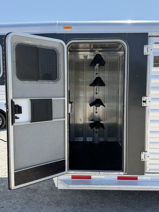 Used 2019 Exiss 24' Gooseneck Stock Combo Trailer