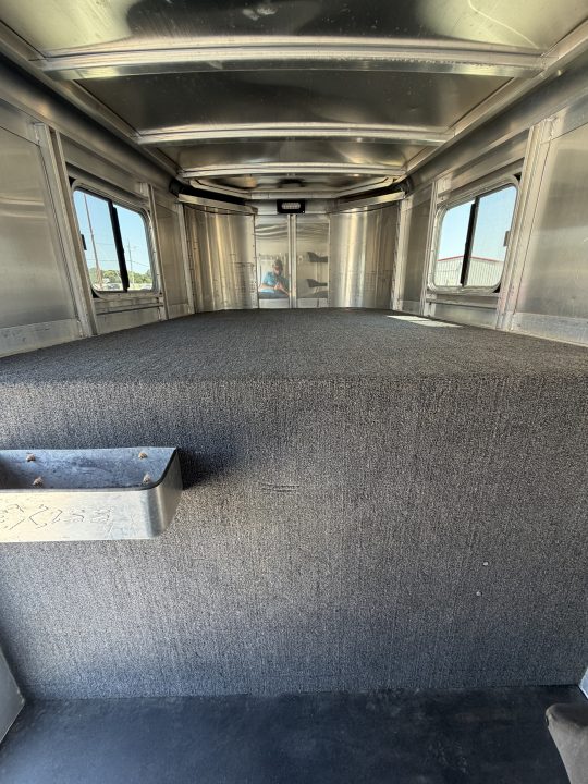 Used 2019 Exiss 24' Gooseneck Stock Combo Trailer