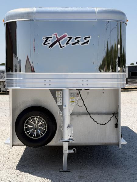 Used 2019 Exiss 24' Gooseneck Stock Combo Trailer