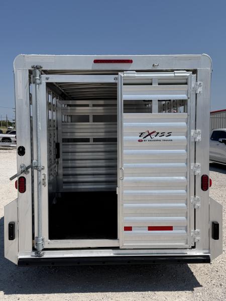 Used 2019 Exiss 24' Gooseneck Stock Combo Trailer