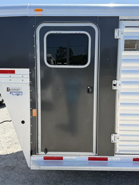 Used 2019 Exiss 24' Gooseneck Stock Combo Trailer