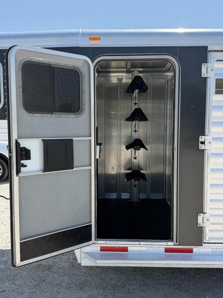 Used 2019 Exiss 24' Gooseneck Stock Combo Trailer