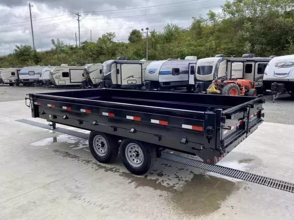 New 2026 Iron Bull Ironbull 8x14' 14000# GVW Dump Trailer DDP9614072
