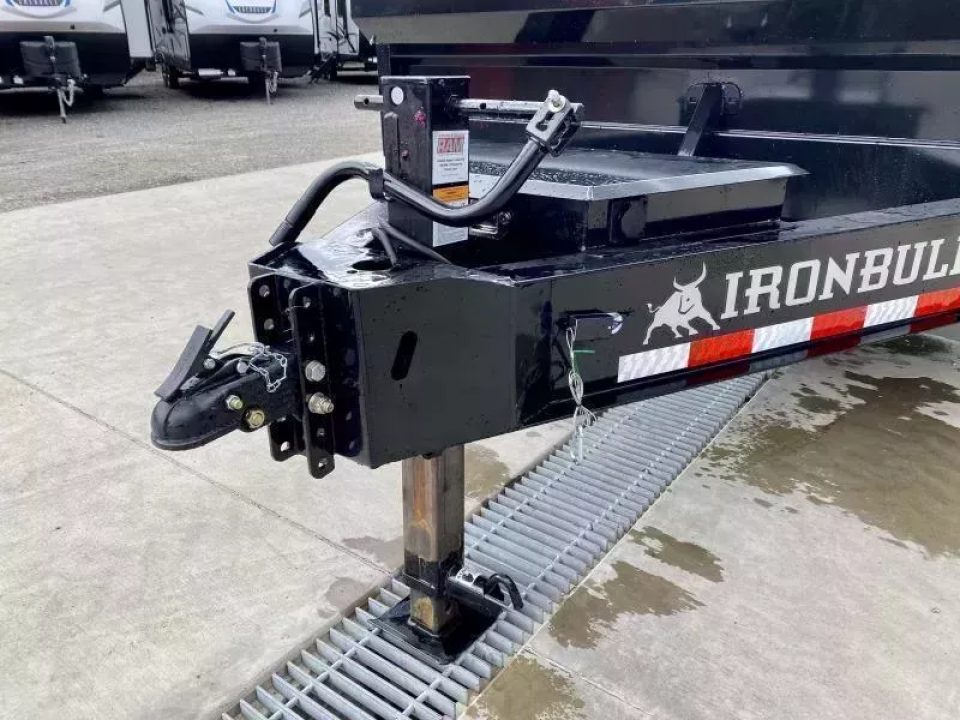 New 2026 Iron Bull Ironbull 8x14' 14000# GVW Dump Trailer DDP9614072