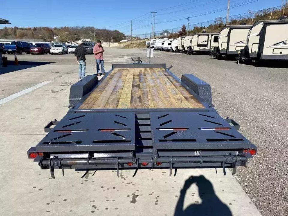 New 2026 Iron Bull 7x18 14000# GVW Equipment Trailer EWB8318072-FWR