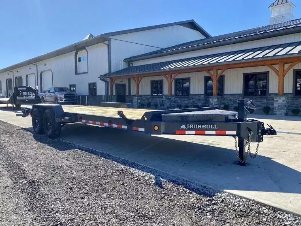 New 2026 Iron Bull 7x18 14000# GVW Equipment Trailer EWB8318072-FWR