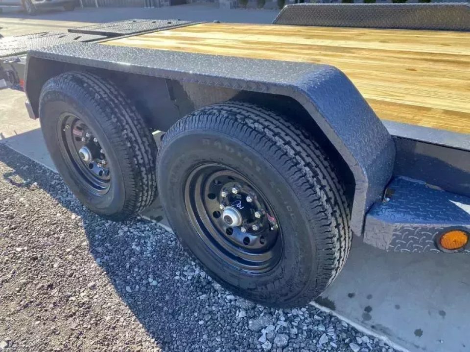 New 2026 Iron Bull 7x18 14000# GVW Equipment Trailer EWB8318072-FWR