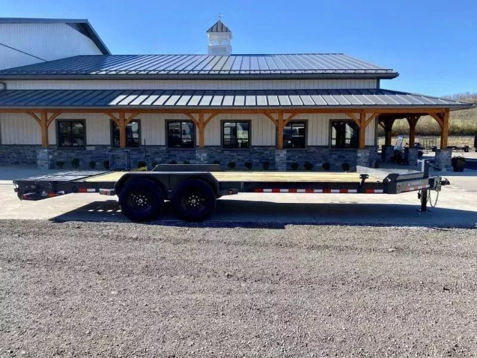 New 2026 Iron Bull 7x18 14000# GVW Equipment Trailer EWB8318072-FWR