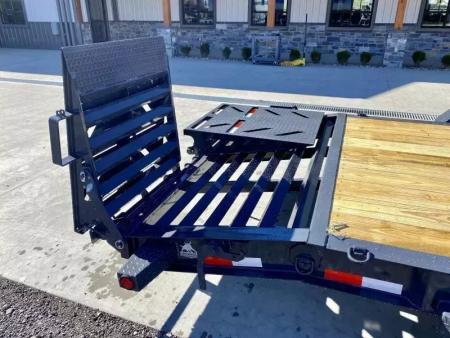 New 2026 Iron Bull 7x18 14000# GVW Equipment Trailer EWB8318072-FWR
