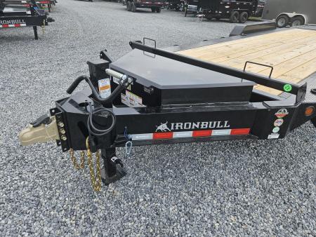 New 2026 Iron Bull 7x22' I-Beam HD Equipment Trailer 22000# GVW EHB8322102-FWR