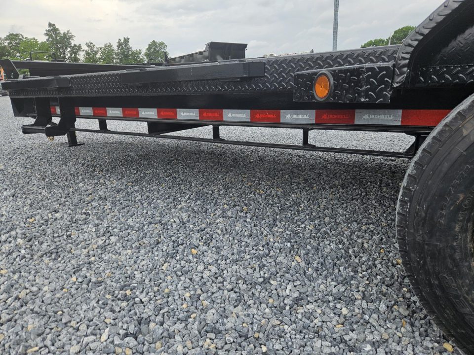 New 2026 Iron Bull 7x24' I-Beam HD Equipment Trailer 22000# GVW EHB8324102-FWR