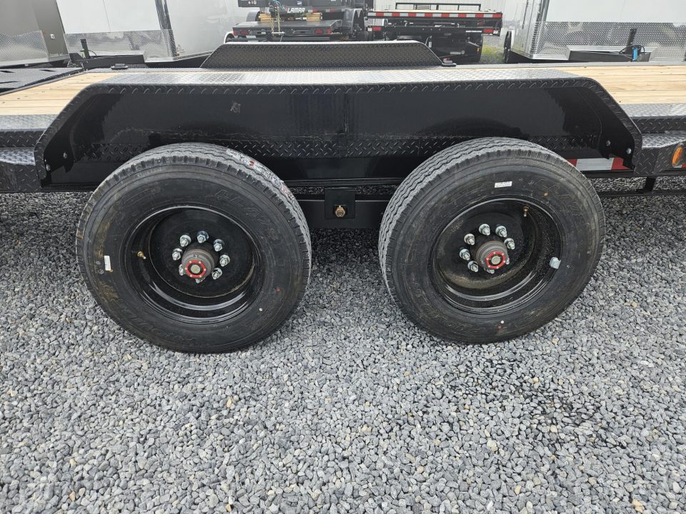 New 2026 Iron Bull 7x24' I-Beam HD Equipment Trailer 22000# GVW EHB8324102-FWR