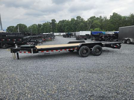 New 2026 Iron Bull 7x24' I-Beam HD Equipment Trailer 22000# GVW EHB8324102-FWR