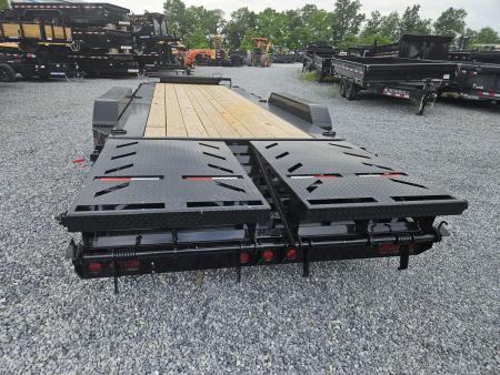 New 2026 Iron Bull 7x24' I-Beam HD Equipment Trailer 22000# GVW EHB8324102-FWR