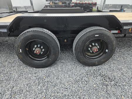 New 2026 Iron Bull 7x24' I-Beam HD Equipment Trailer 22000# GVW EHB8324102-FWR