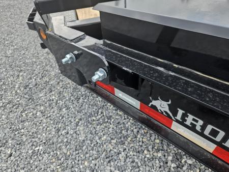 New 2026 Iron Bull 7x24' I-Beam HD Equipment Trailer 22000# GVW EHB8324102-FWR