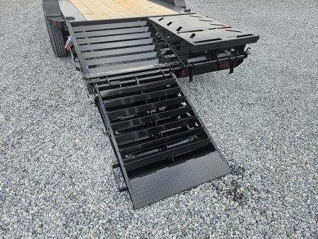 New 2026 Iron Bull 7x24' I-Beam HD Equipment Trailer 22000# GVW EHB8324102-FWR