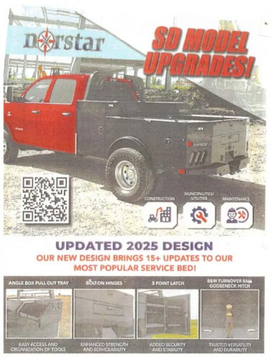 New 2025 Norstar SD 9'4 Service Bodies