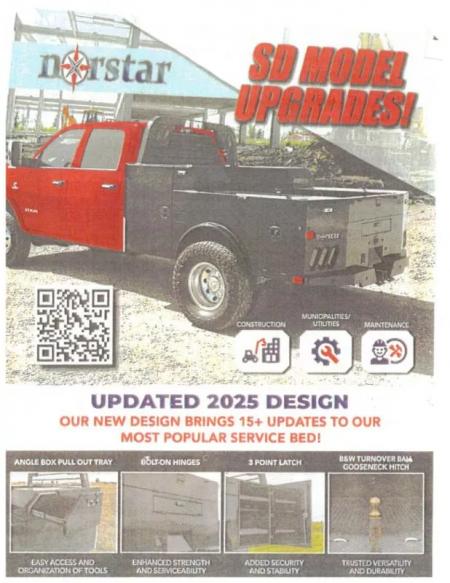 New 2025 Norstar SD 9'4 Service Bodies