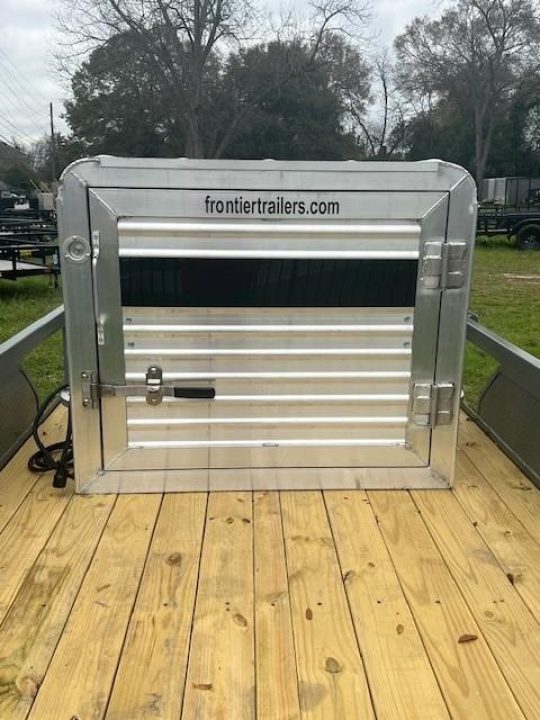 New 2025 Frontier Trailers Livestock Topper 2-Place SRDNS