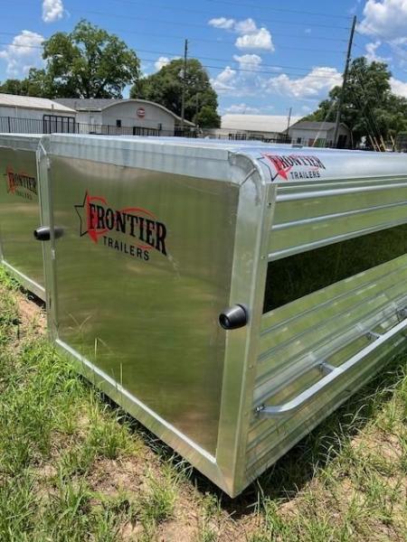 New 2025 Frontier Trailers Livestock Topper 2-Place SRDNS