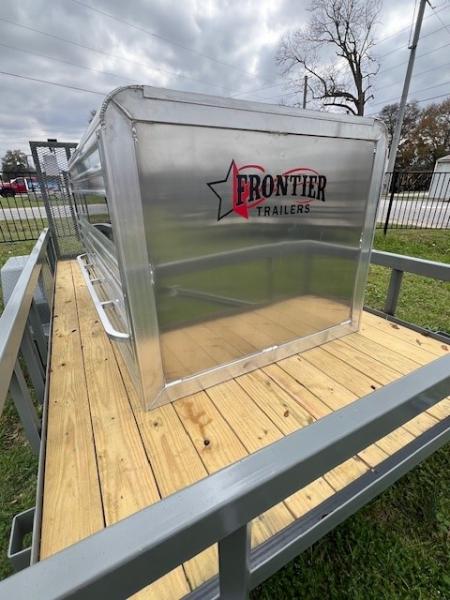 New 2026 Frontier Trailers Livestock Topper 2-Place SRDEW